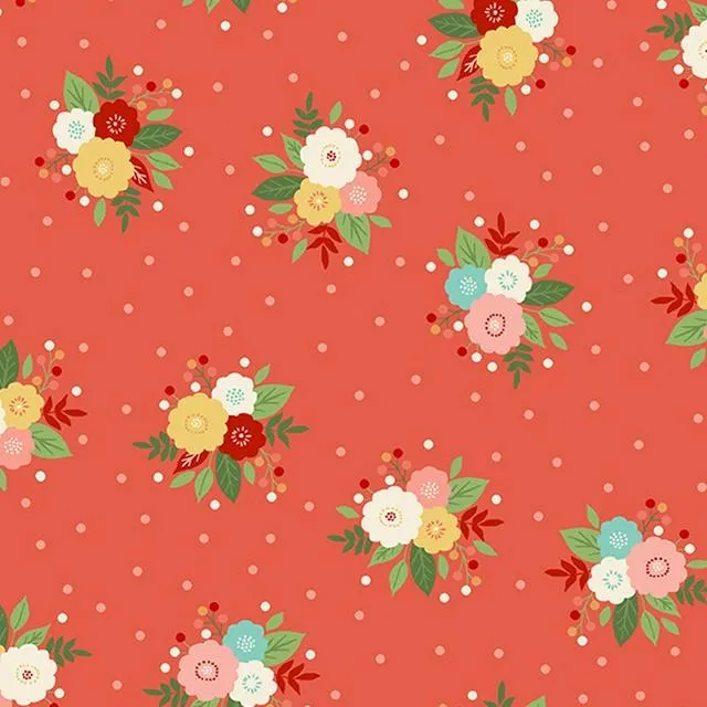 AMELIA FLORAL ORANGE