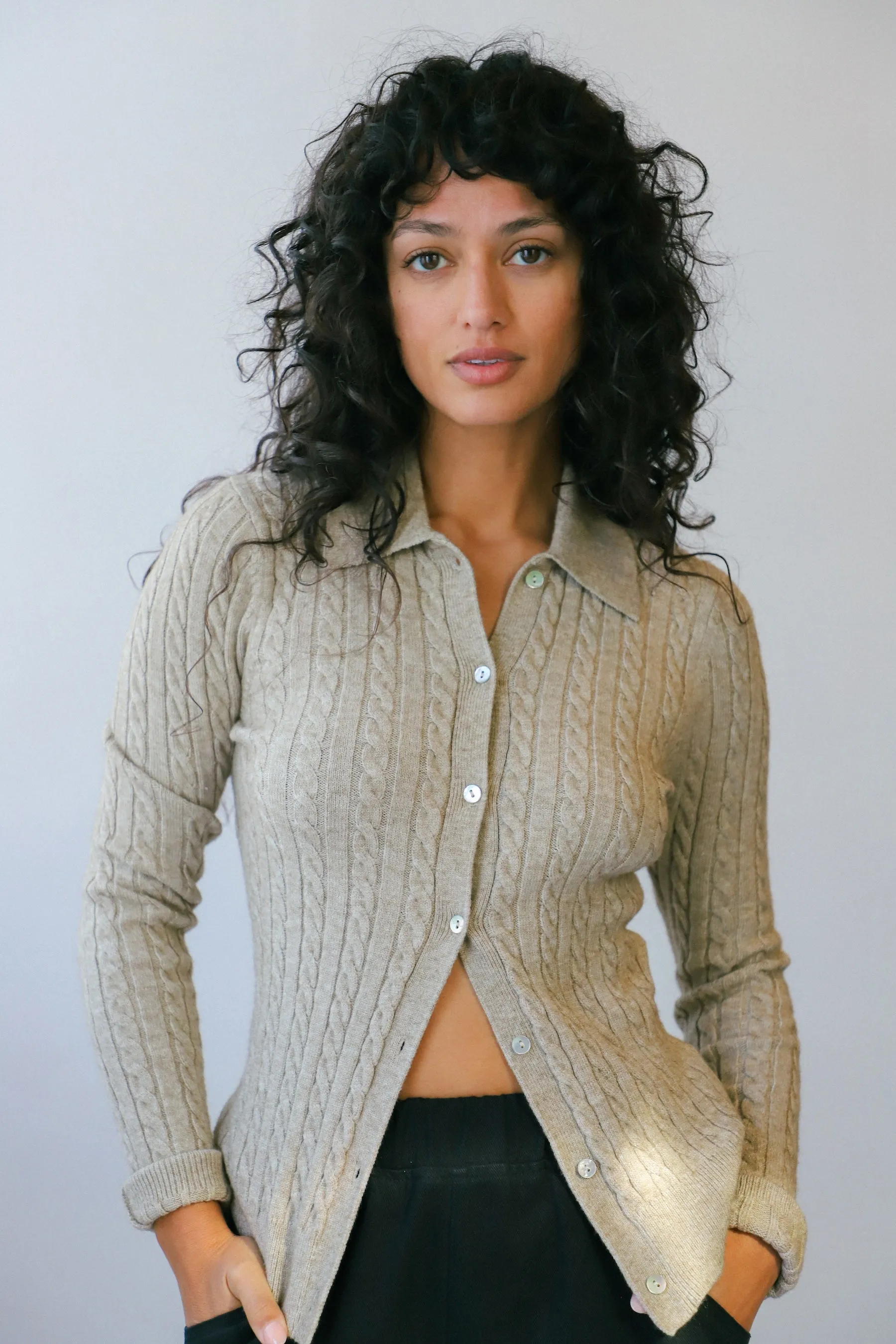 Blonde Willow Cardigan