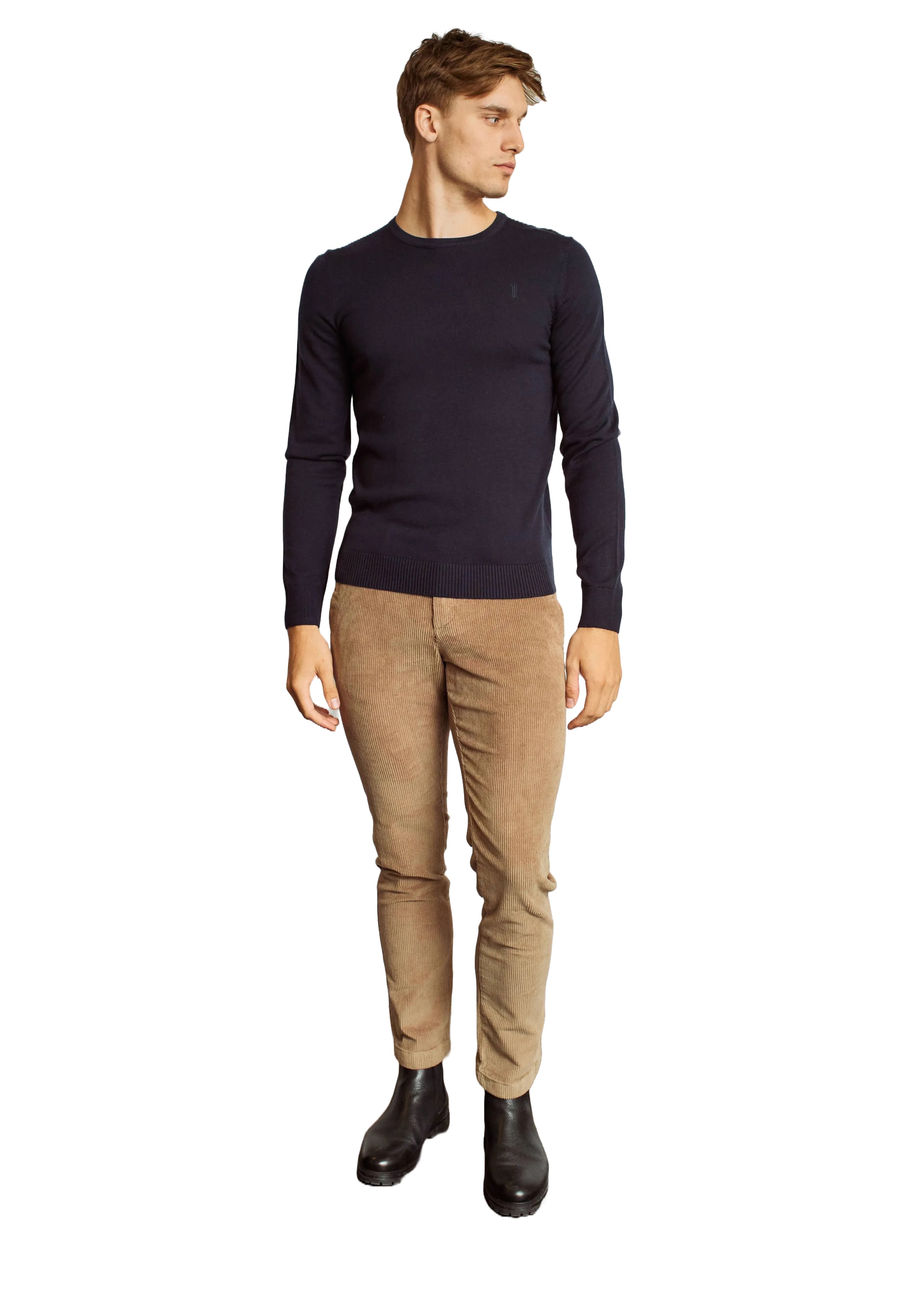 Bruun & Stengade Jupiter Wool Modal Blend Crew Sweater