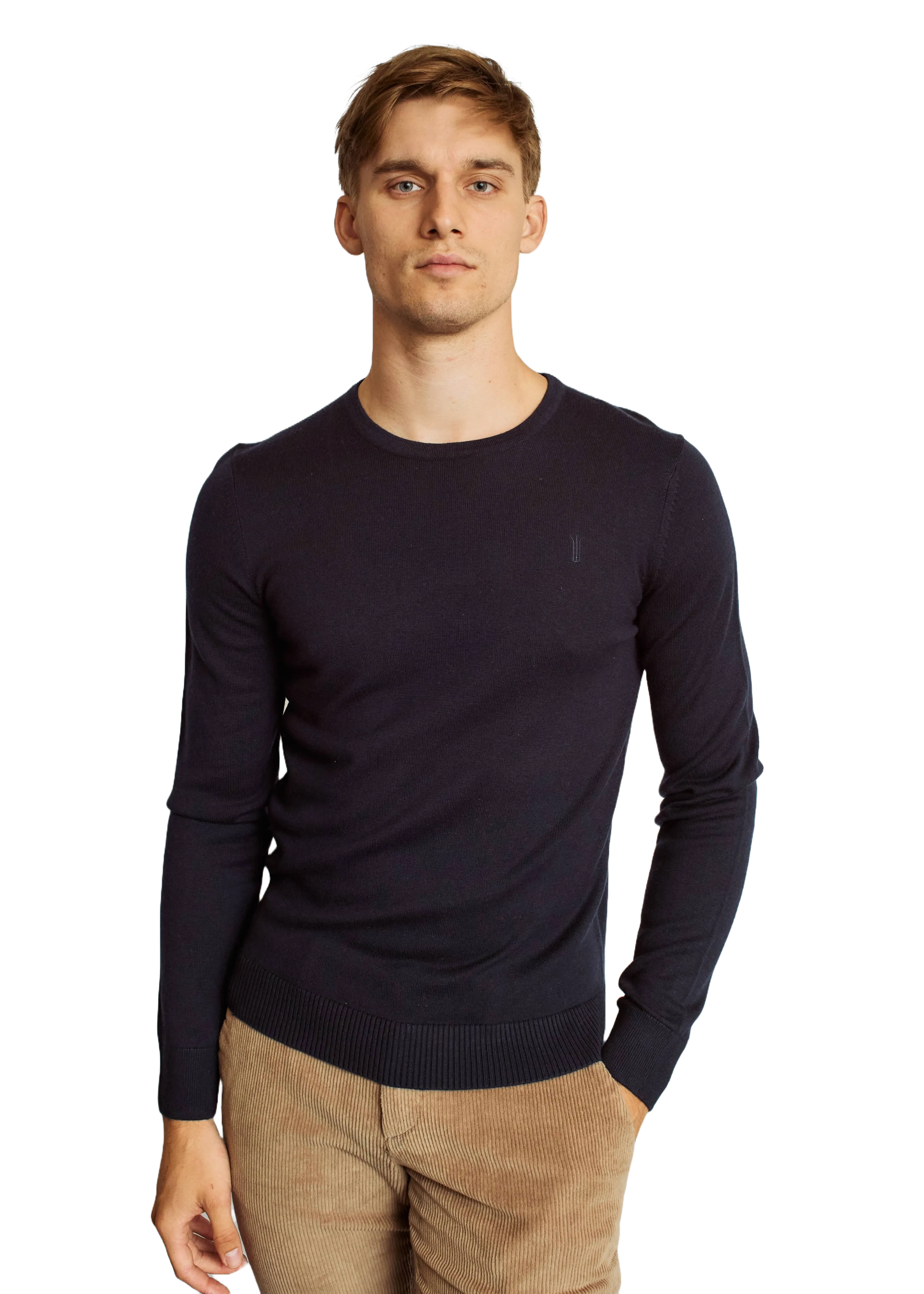 Bruun & Stengade Jupiter Wool Modal Blend Crew Sweater