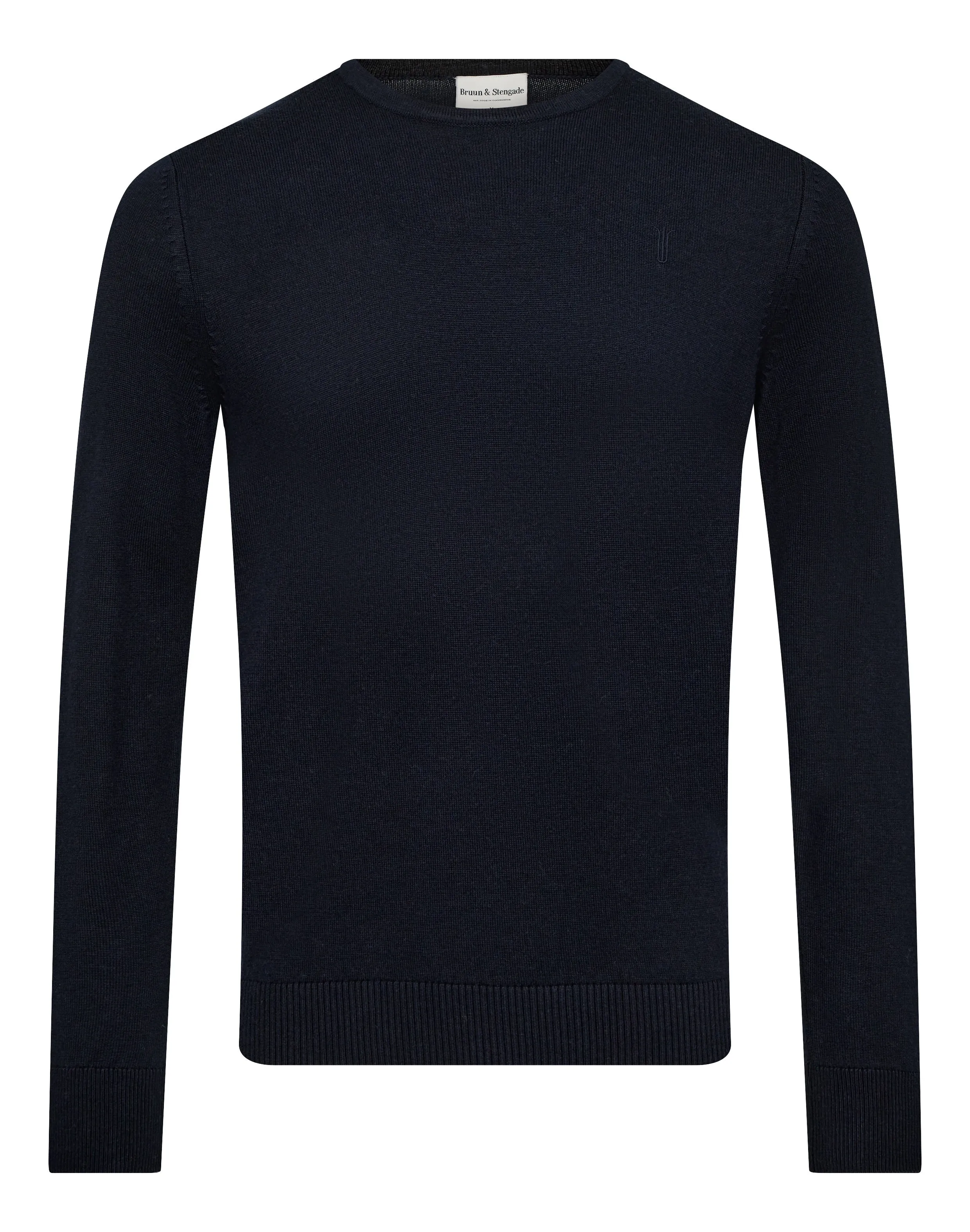 Bruun & Stengade Jupiter Wool Modal Blend Crew Sweater