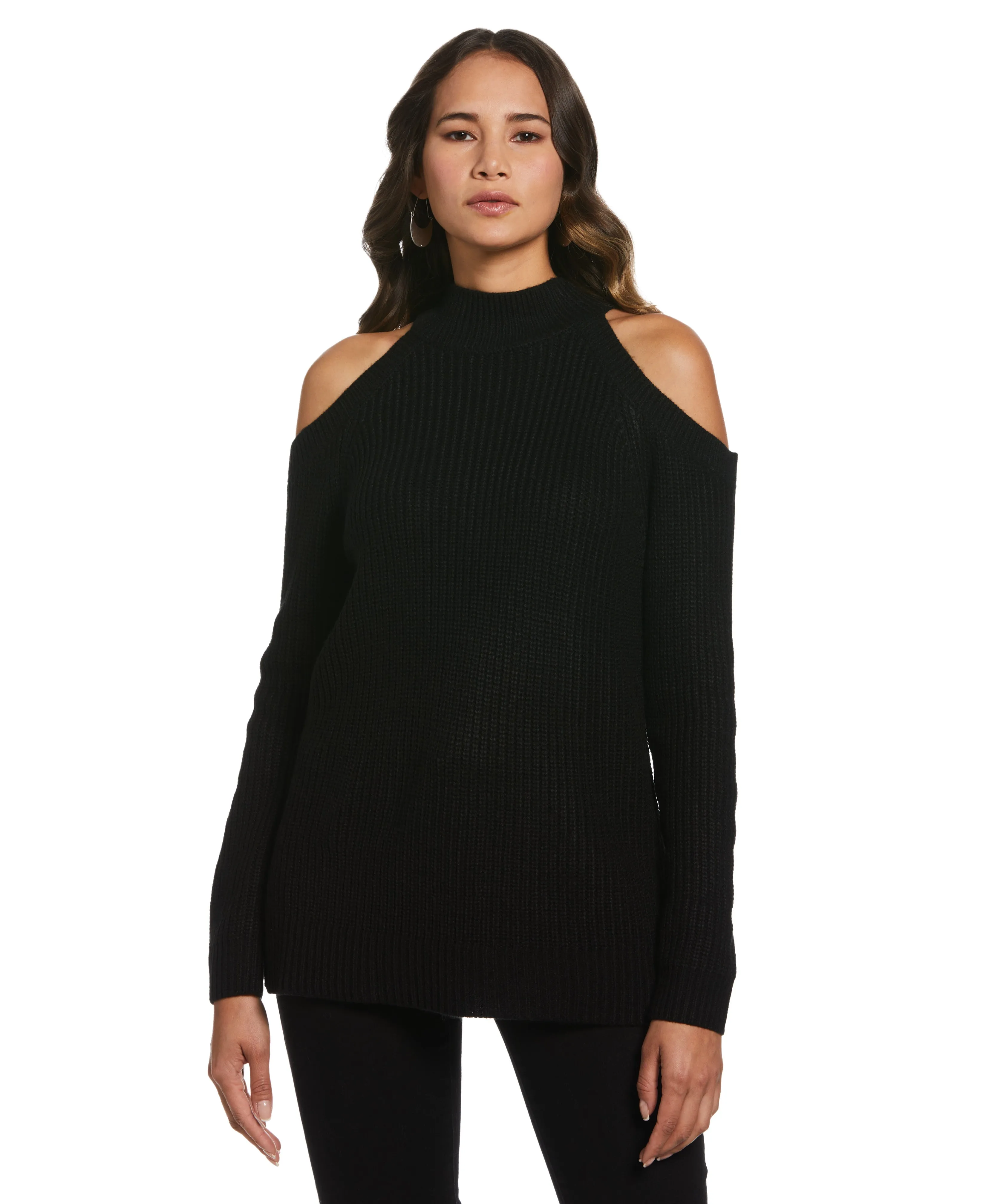 Cold Shoulder Sweater Tunic