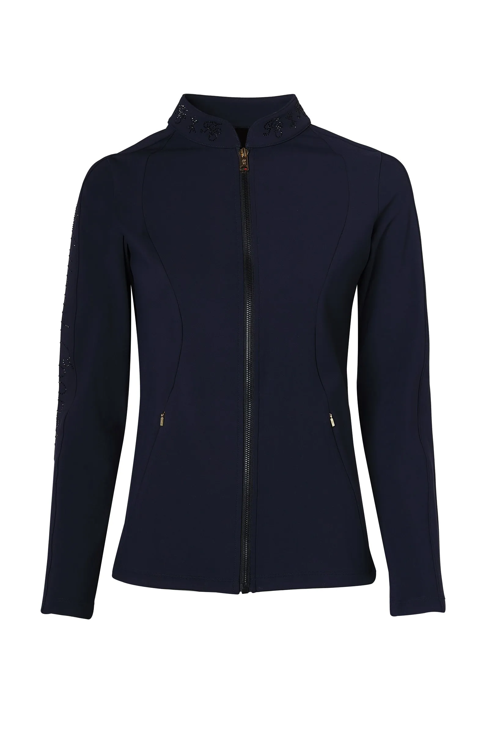 Crystal Zip Jacket (Ink Navy)