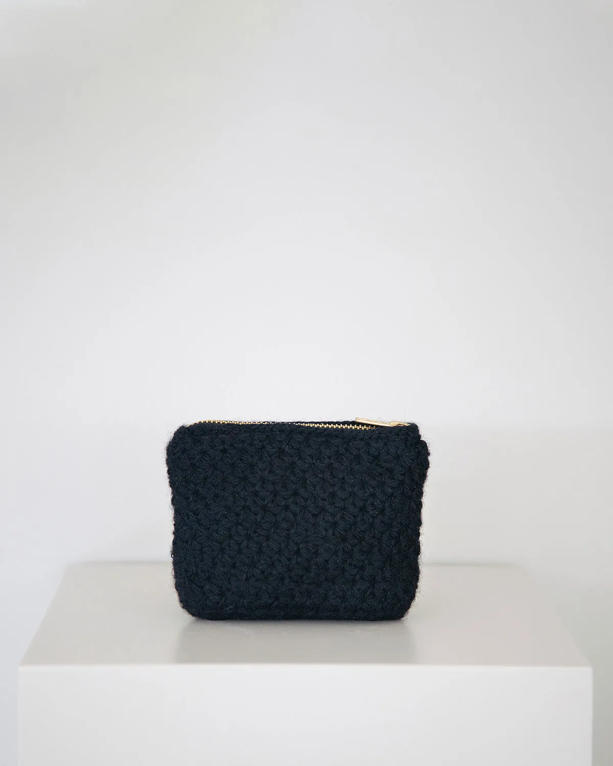 Dorrit Alpaca Purse - Black