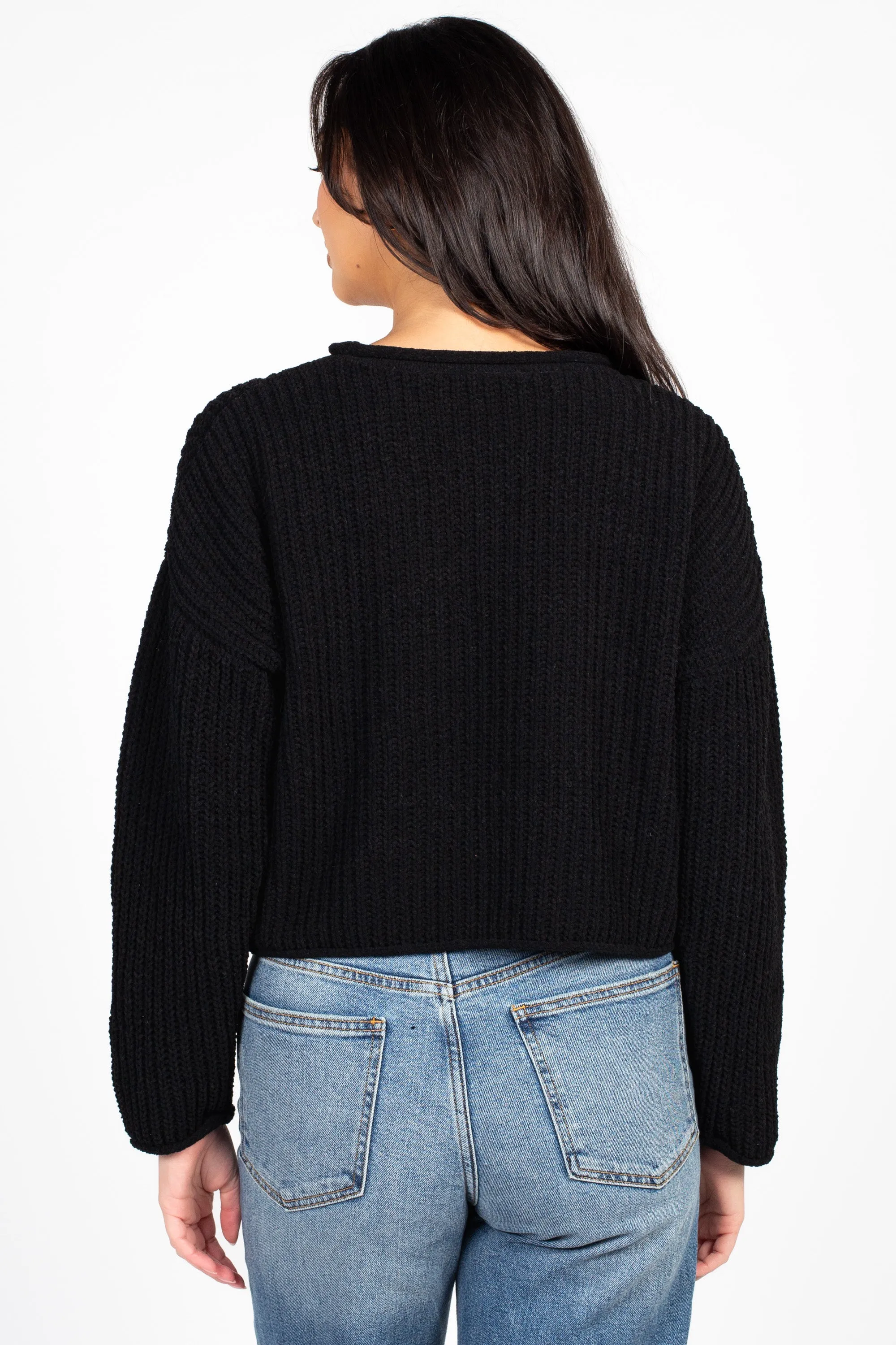 Emara Textured Knit Sweater