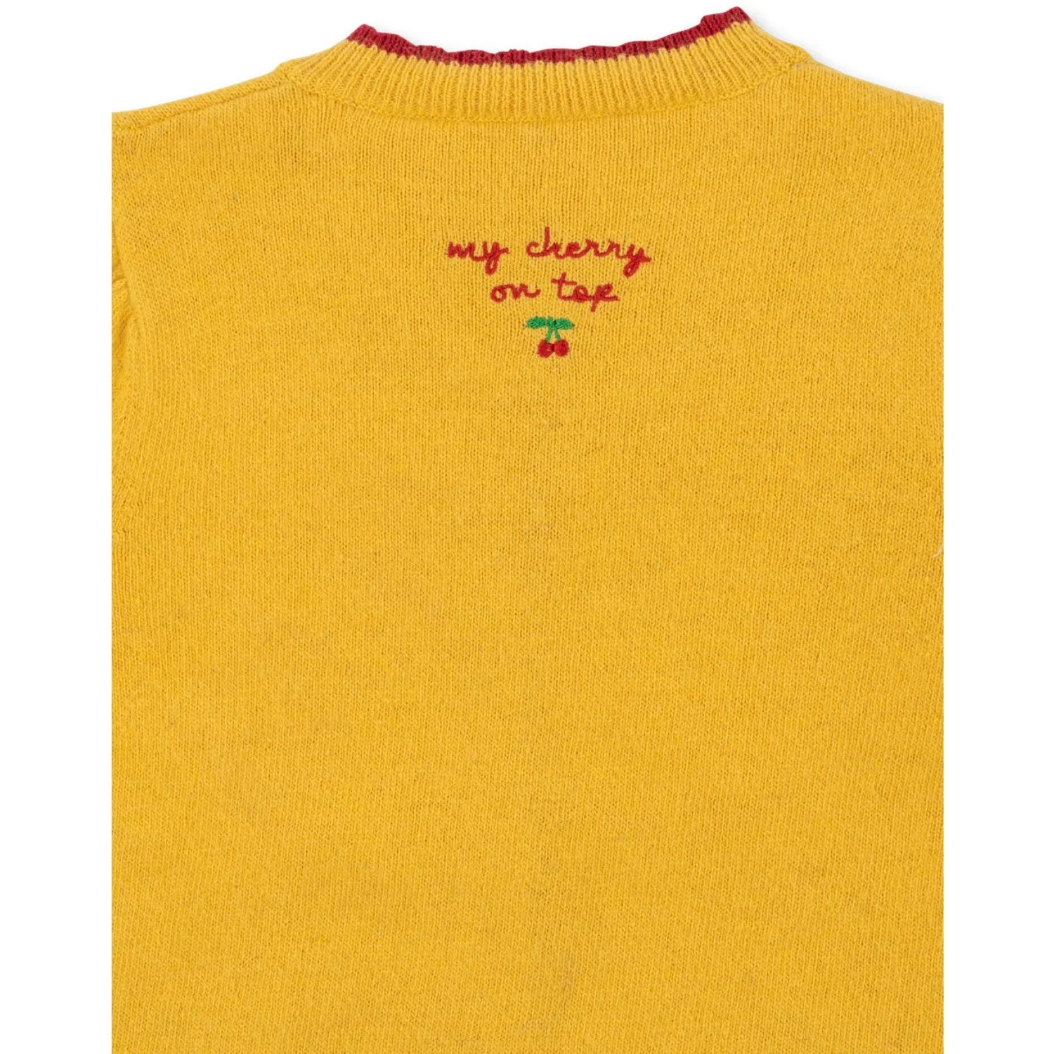 Konges Sløjd Yolk Yellow Alexa Knit Cardigan