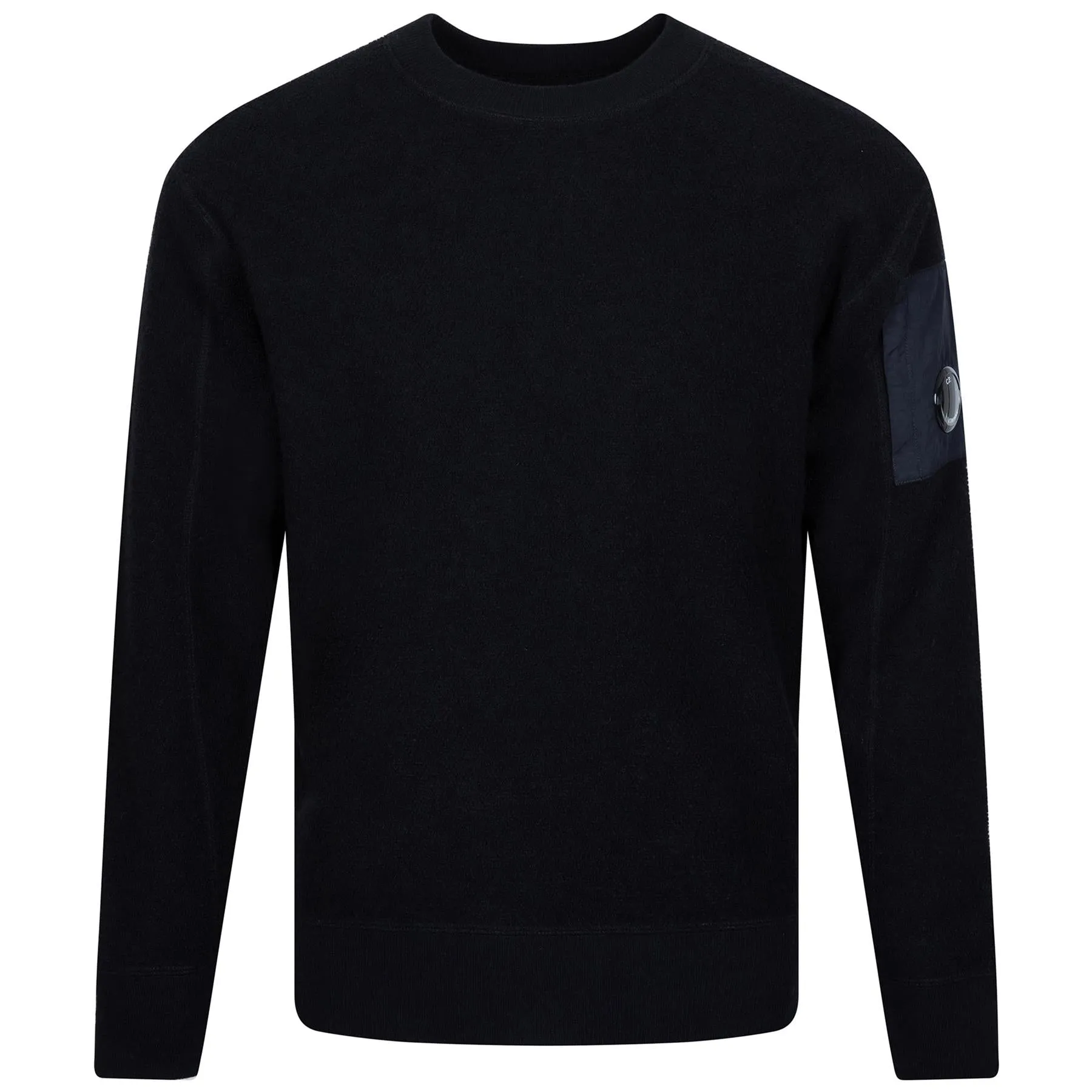 Lambswool Crew Neck Black - AW22