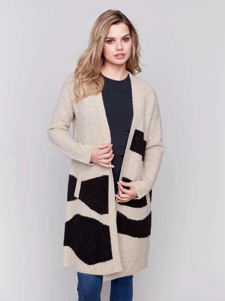 LONG KNIT CARDIGAN