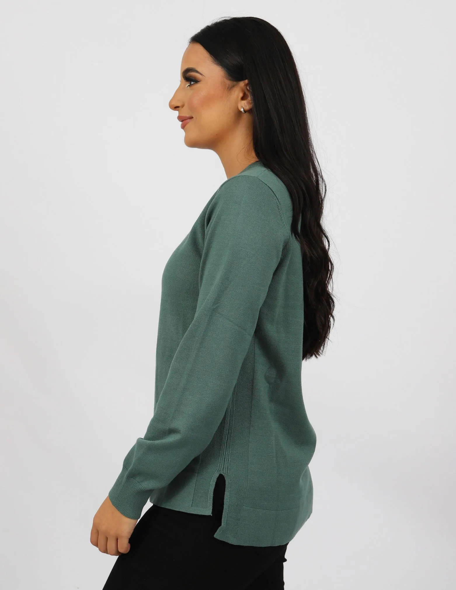 Long Sleeve Knit Pullover