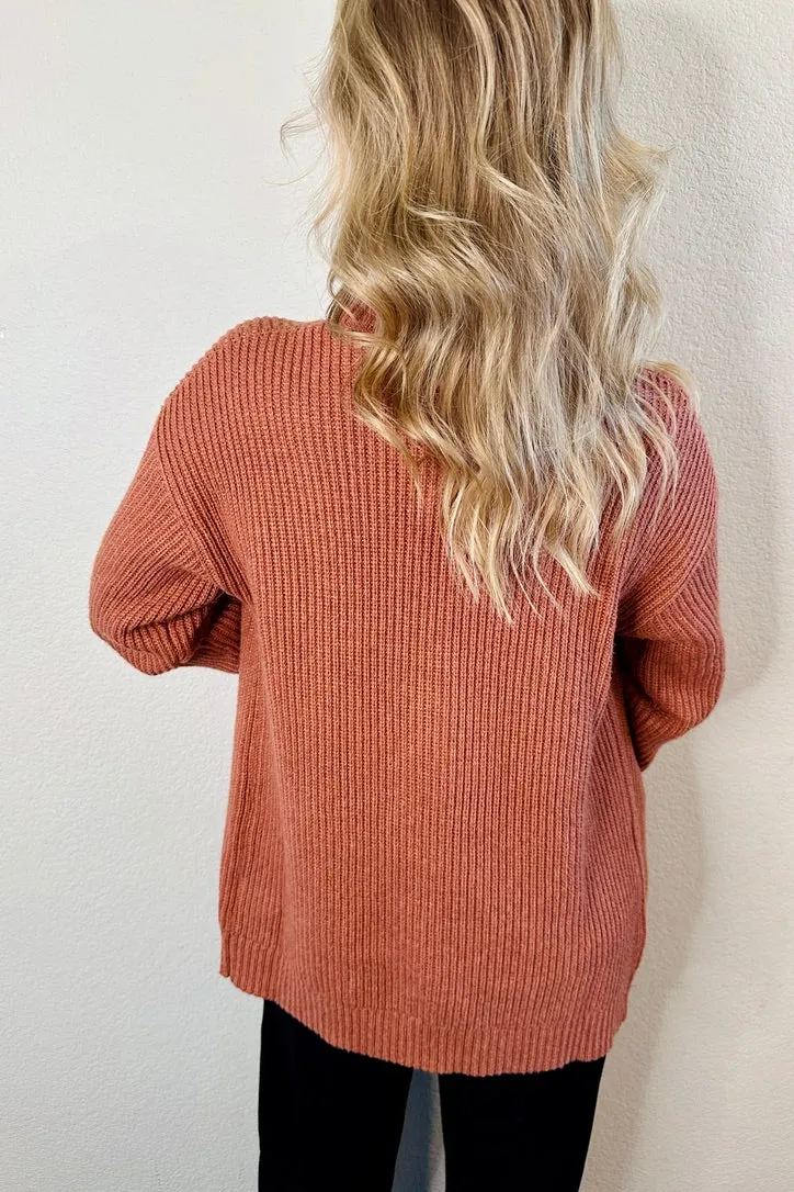 Lydia Highline Oversized Cardigan