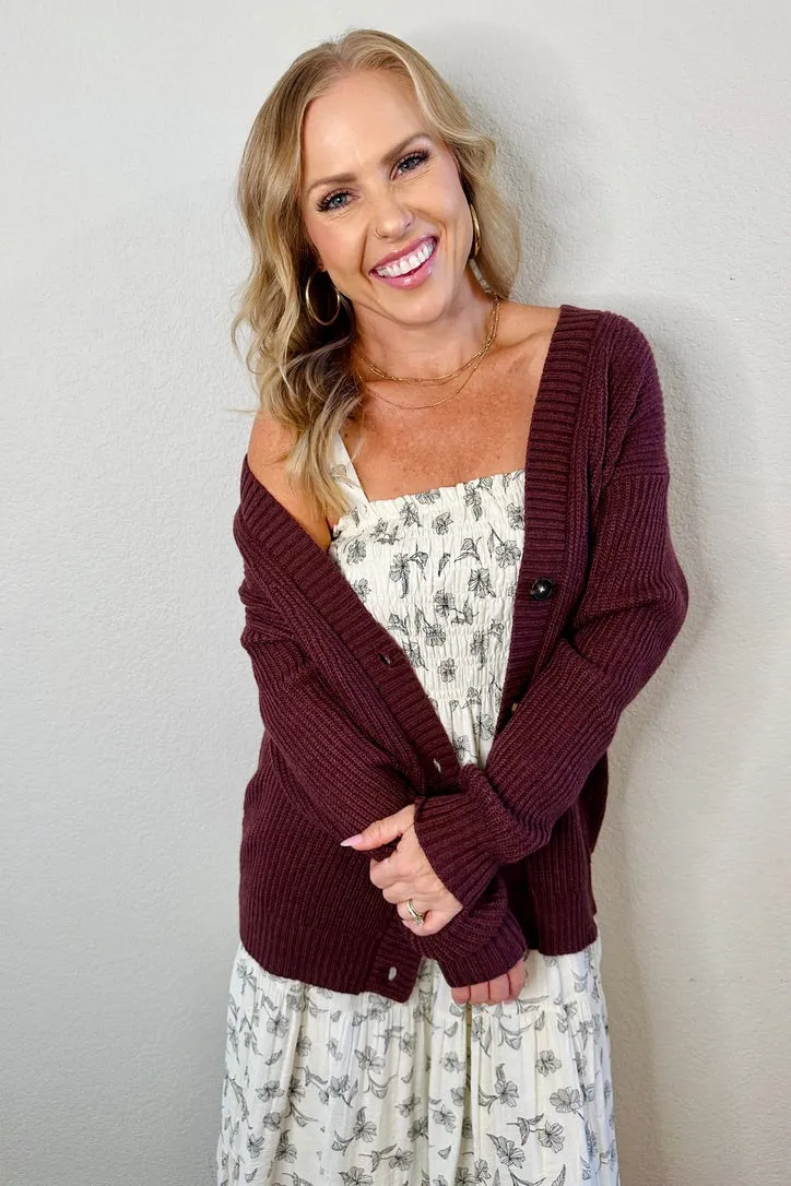 Lydia Highline Oversized Cardigan