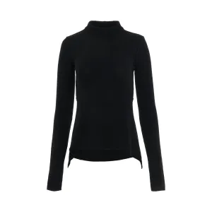 Naska Lupetto Knit Sweater in Black