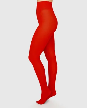 Olivia Premium Tights Sharp Red