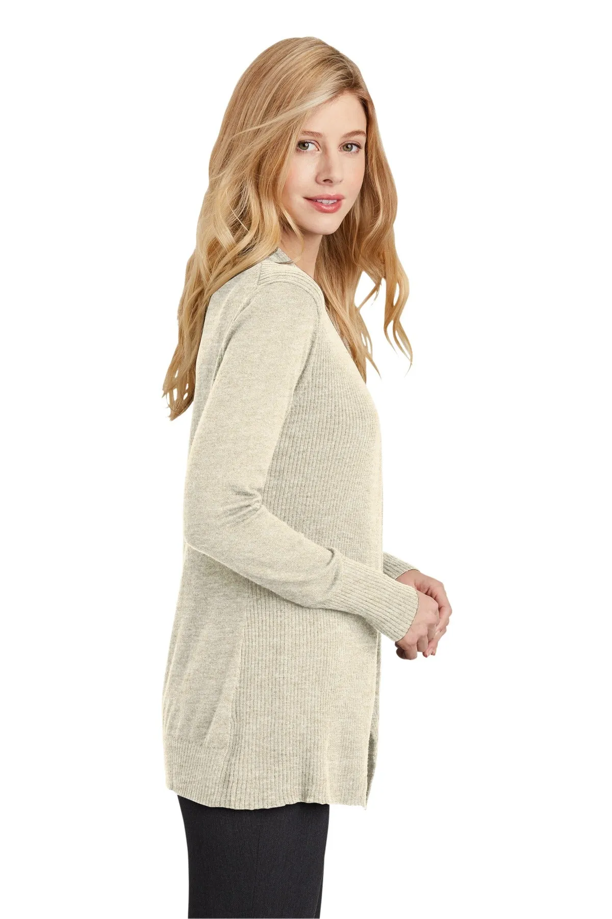 Port Authority® Ladies Open Front Cardigan Sweater. LSW289