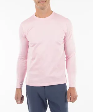 Signature Cotton Knit Long-Sleeve Cabana Tee Shirt