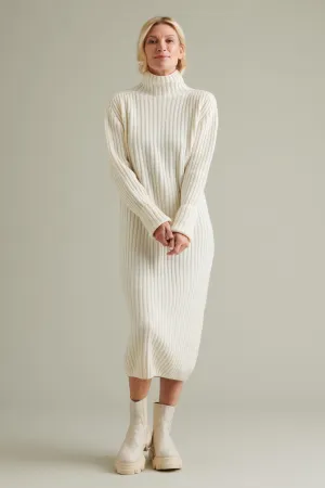 Utö Knitted Dress White