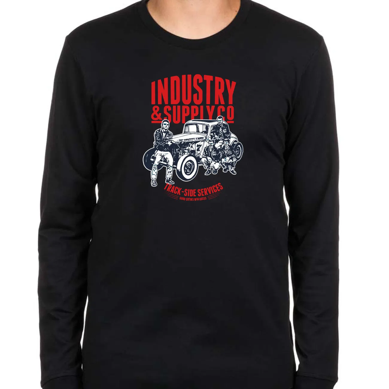 UTILITY TRACKSIDE SERVICES LONG SLEEVE T-SHIRT