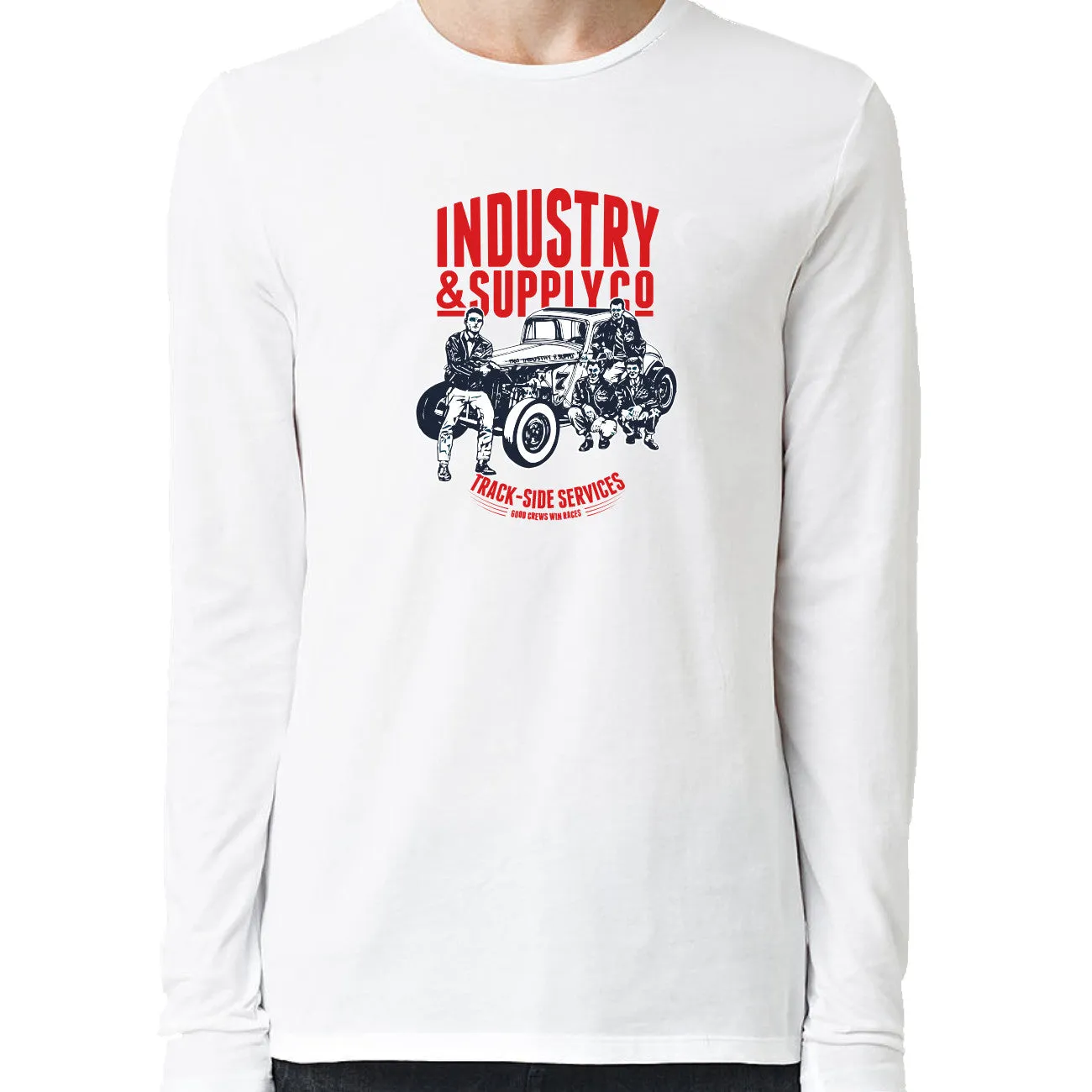 UTILITY TRACKSIDE SERVICES LONG SLEEVE T-SHIRT