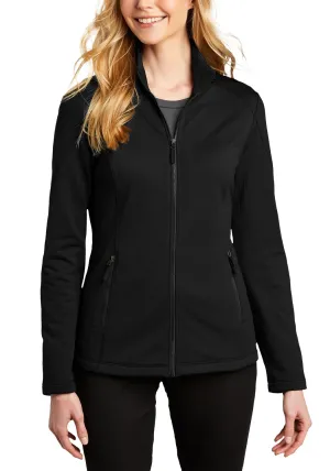 Women's Full-Zip Grid Fleece Jacket